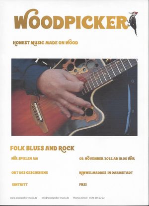 Wookpicker - Fiolk, Blues & Rock - 3-10-2022 Riwwelmaddes