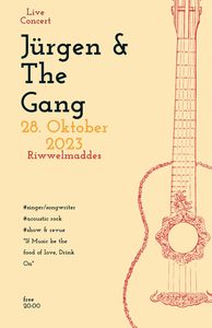 Live-Music: Jrgen & The Gang 